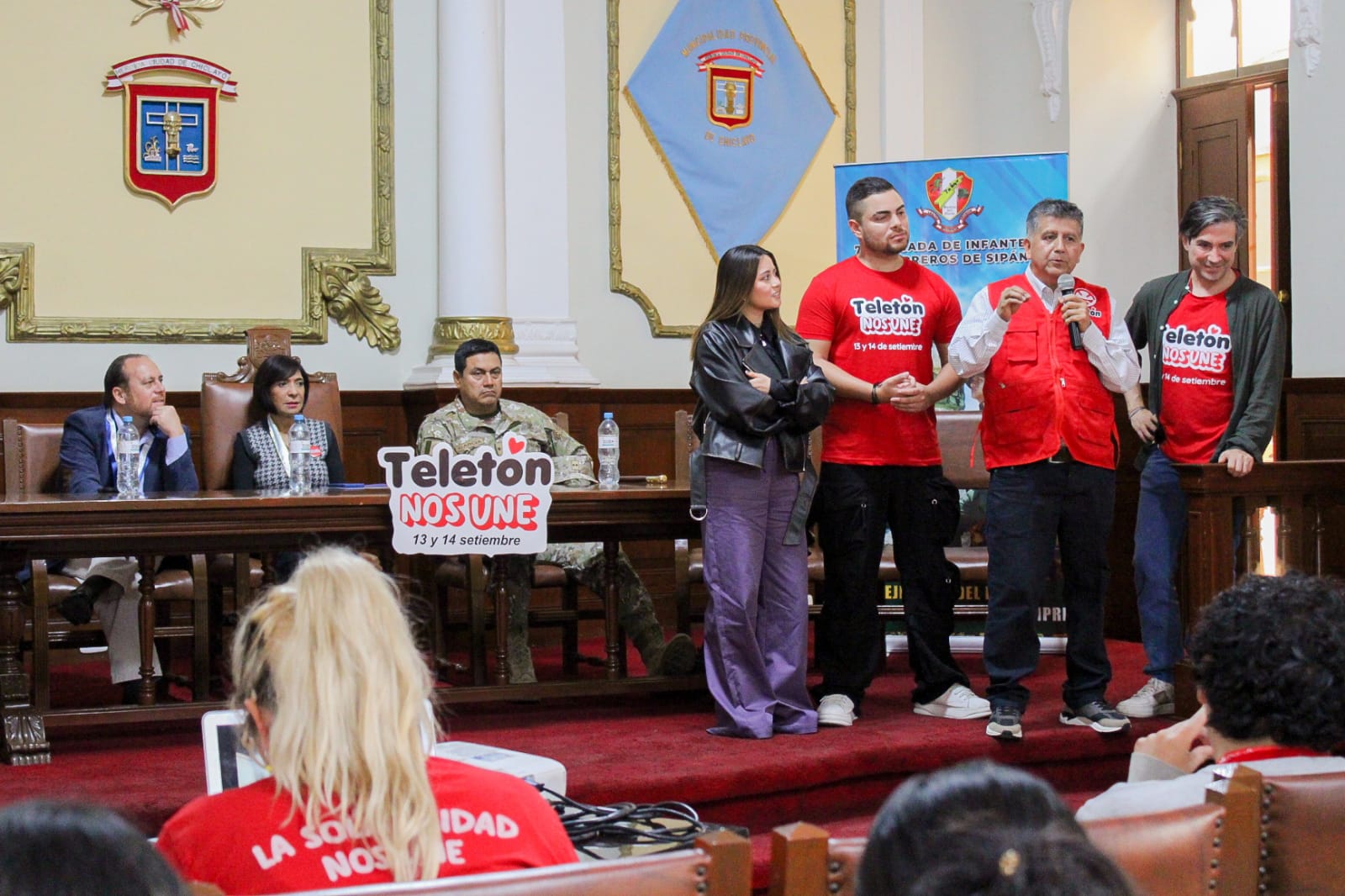 ALCALDESA EN TELETON 2