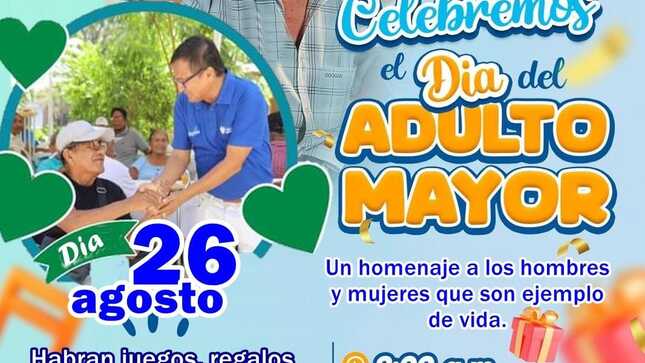 Feliz día del Adulto Mayor