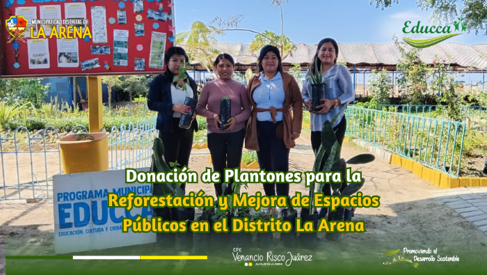 Donación de plantones