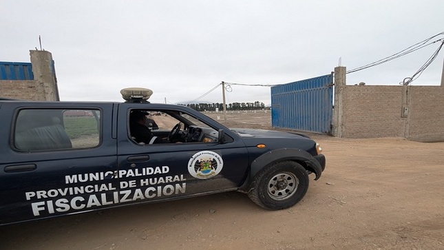 Se realiza inspecciones a inmobiliarias que infringen normativas vigentes en Huaral 