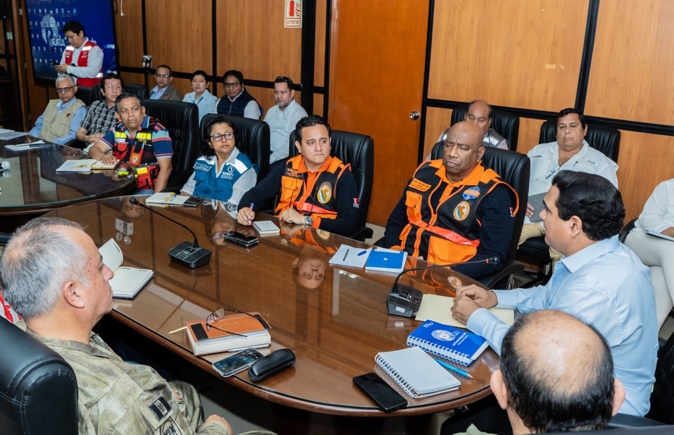 Gobernador propone ante Plataforma Regional de Defensa Civil apostar por soluciones definitivas frente a periodos lluviosos