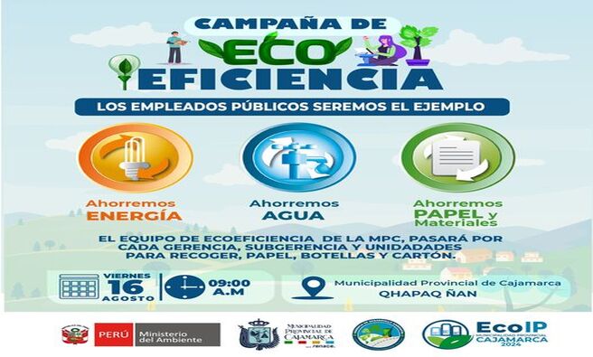 La Gerencia de Desarrollo Ambiental presenta la CampaΓ±a de Ecoeficiencia, enfocada en producir mΓ‘s, contaminando menos. Esta iniciativa tiene como meta promover el uso eficiente de la energΓa y los recursos naturales entre todos los colaboradores.