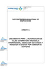 Vista preliminar de documento Lineamientos para la autorización de viajes asignación de viáticos y rendición