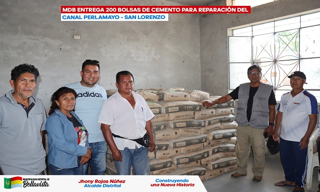 Entrega de Cemento