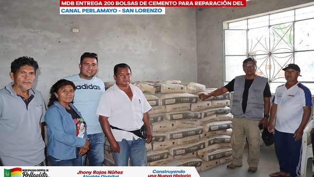Entrega de Cemento