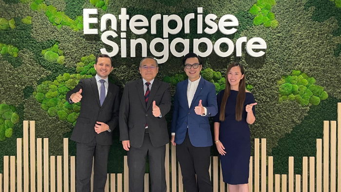 Embajador peruano y director ejecutivo para las Américas de Enterprise Singapore dialogaron sobre fortalecimiento de relaciones económicas