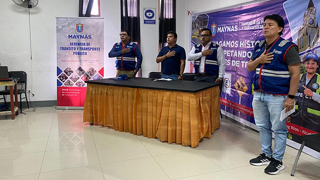 Capacitación para Inspectores Municipales en Maynas