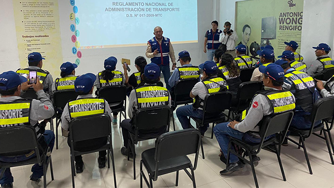 Capacitación para Inspectores Municipales en Maynas