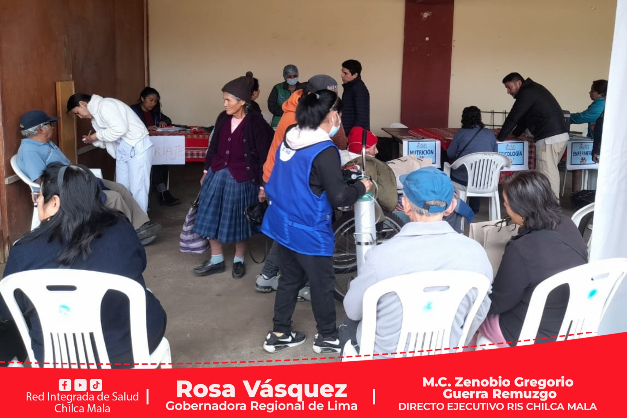 En el marco del "Día del Adulto Mayor", RIS Chilca Mala desarrolla diversas actividades