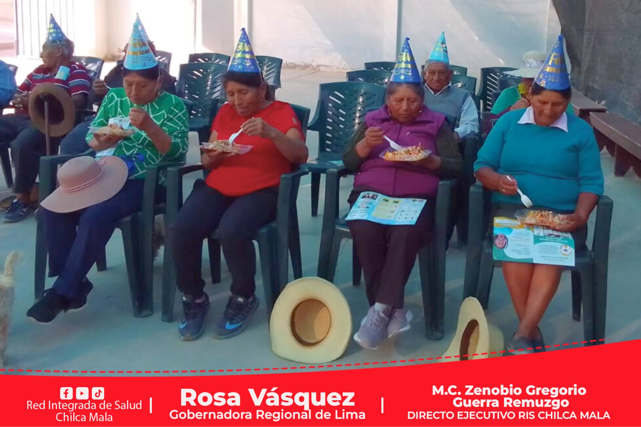 RIS Chilca Mala realiza sesión demostrativa en estilos de vida saludable, acompañado de juegos didácticos, compartiendo una tarde amena