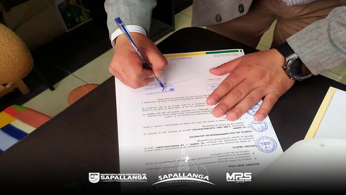 Gracias a la Gestión del Alcalde, IVP otorga combustible a Sapallanga