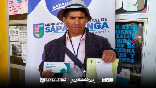 Más de 60 personas con discapacidad fueron beneficiados en campaña de salud Multisectorial
