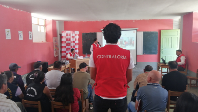 La Contraloría General convoca a los ciudadanos y representantes de la sociedad civil organizada de los seis distritos de la provincia de Bagua a participar de la audiencia pública presencial “La Contraloría te escucha”, este martes 3 de setiembre a las 10:45 a.m. de la mañana en el Auditorio de la Municipalidad Distrital de Aramango, ubicado en jirón 28 de Julio N° 309.