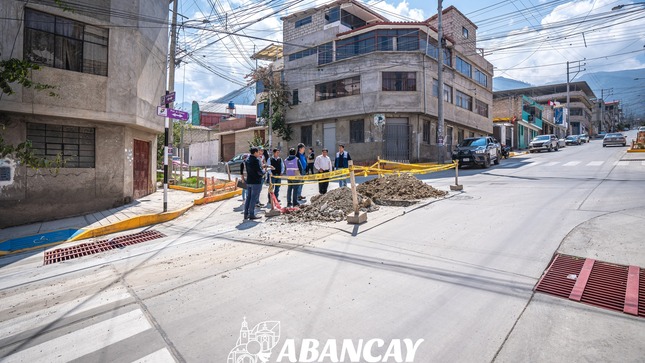 Municipalidad De Abancay Exige La Reposición Del Pavimento Afectado De La Prolongación Cusco Tras Trabajos De Emusap Abancay.