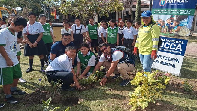 Maynas Celebra Día Interamericano de la Calidad del Aire con Arborización