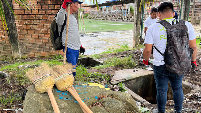 Maynas Limpiando la Ciudad