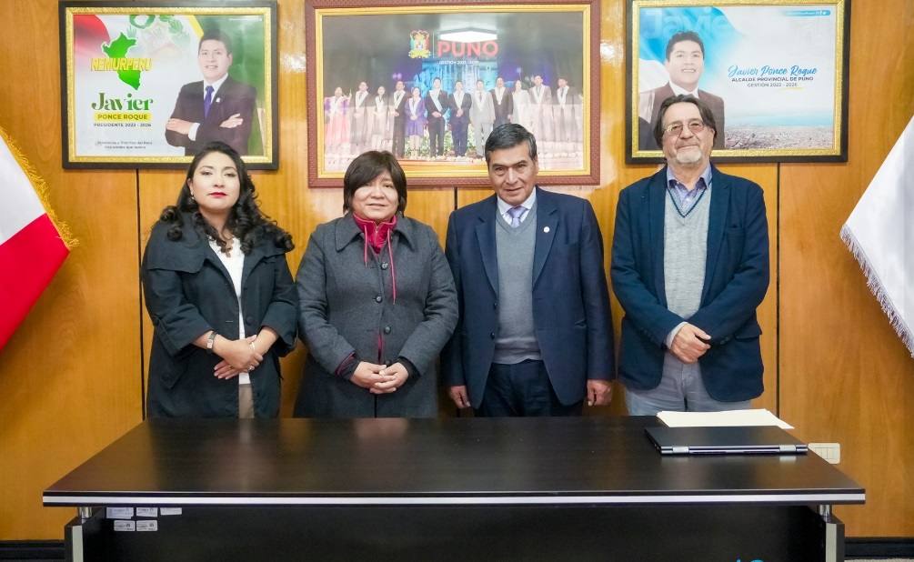 Municipalidad de Puno continua esfuerzos para encaminar proyectos en reunión con representante del Ministerio de Energía y Minas