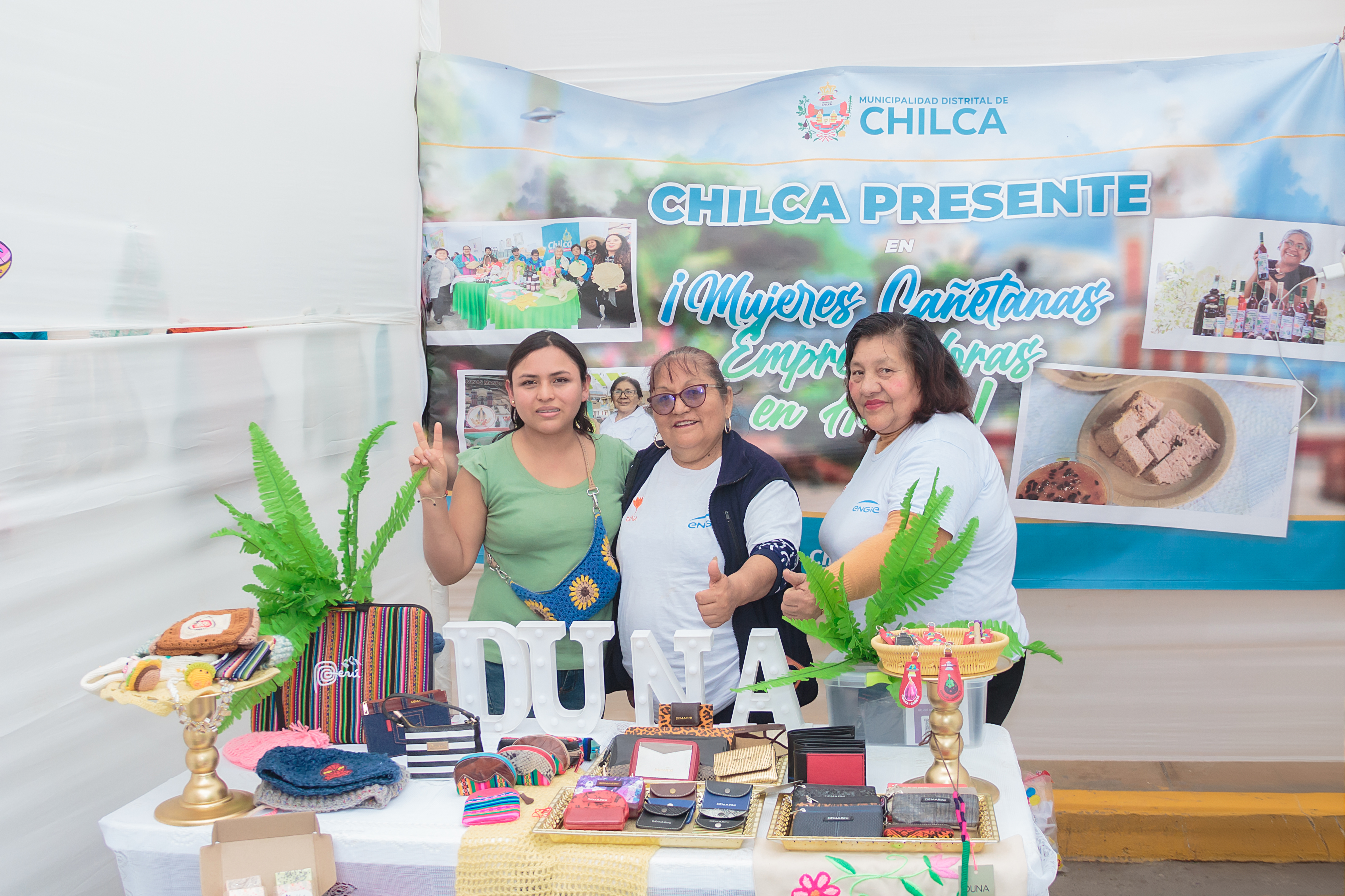 Obtuvimos el Primer Lugar en la feria 'Mujeres cañetanas, emprendedoras en acción’ realizado en la capital provincial.