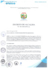 Vista preliminar de documento Decreto de Alcaldía N.° 003-2024-MPO-LL