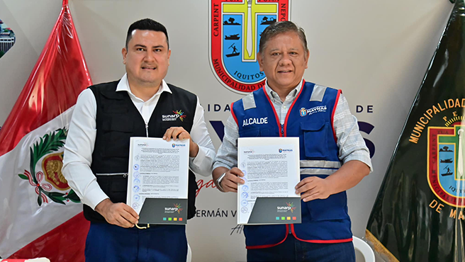 Maynas moderniza servicios con convenio Sunarp