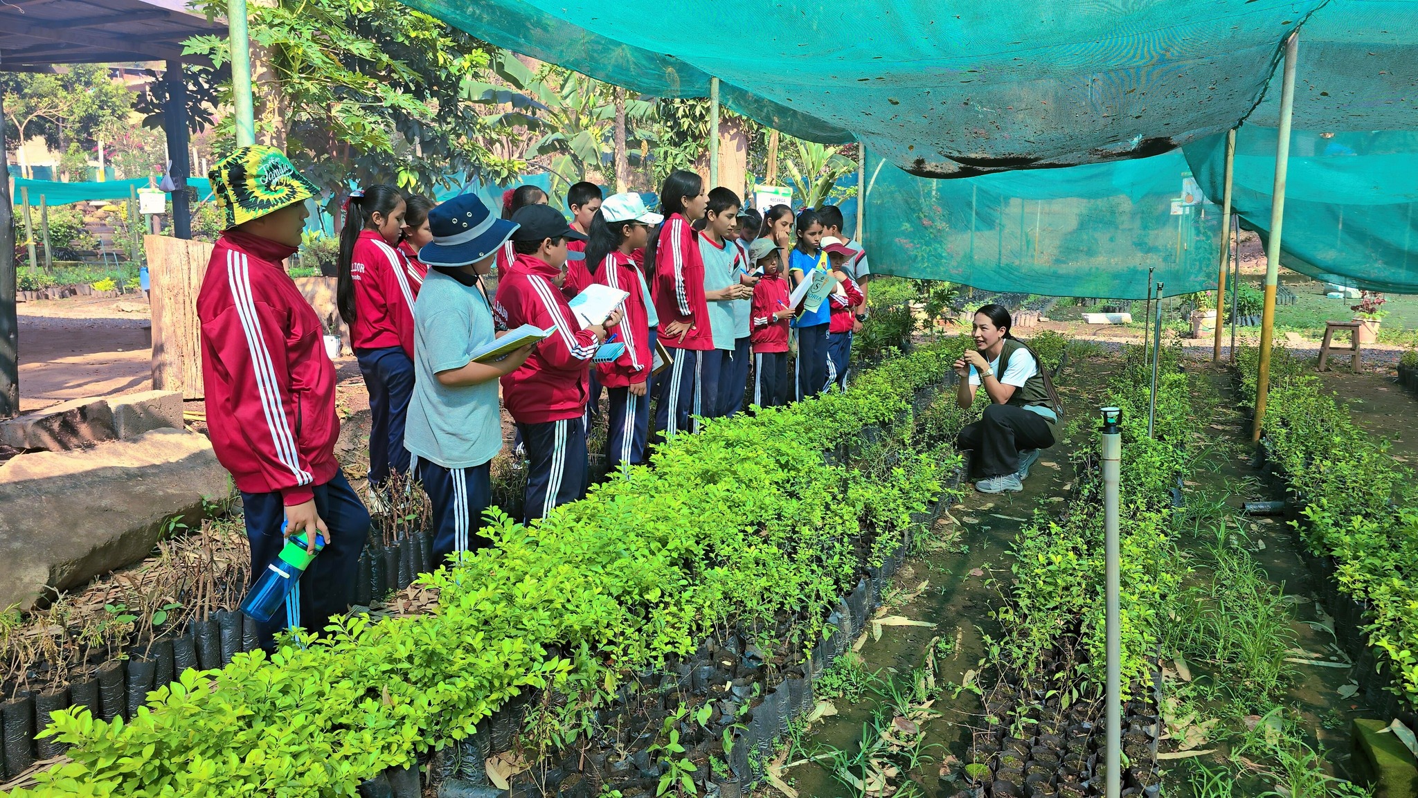 Vivero y zoológico de Sambaray la importancia de las áreas verdes para los estudiantes