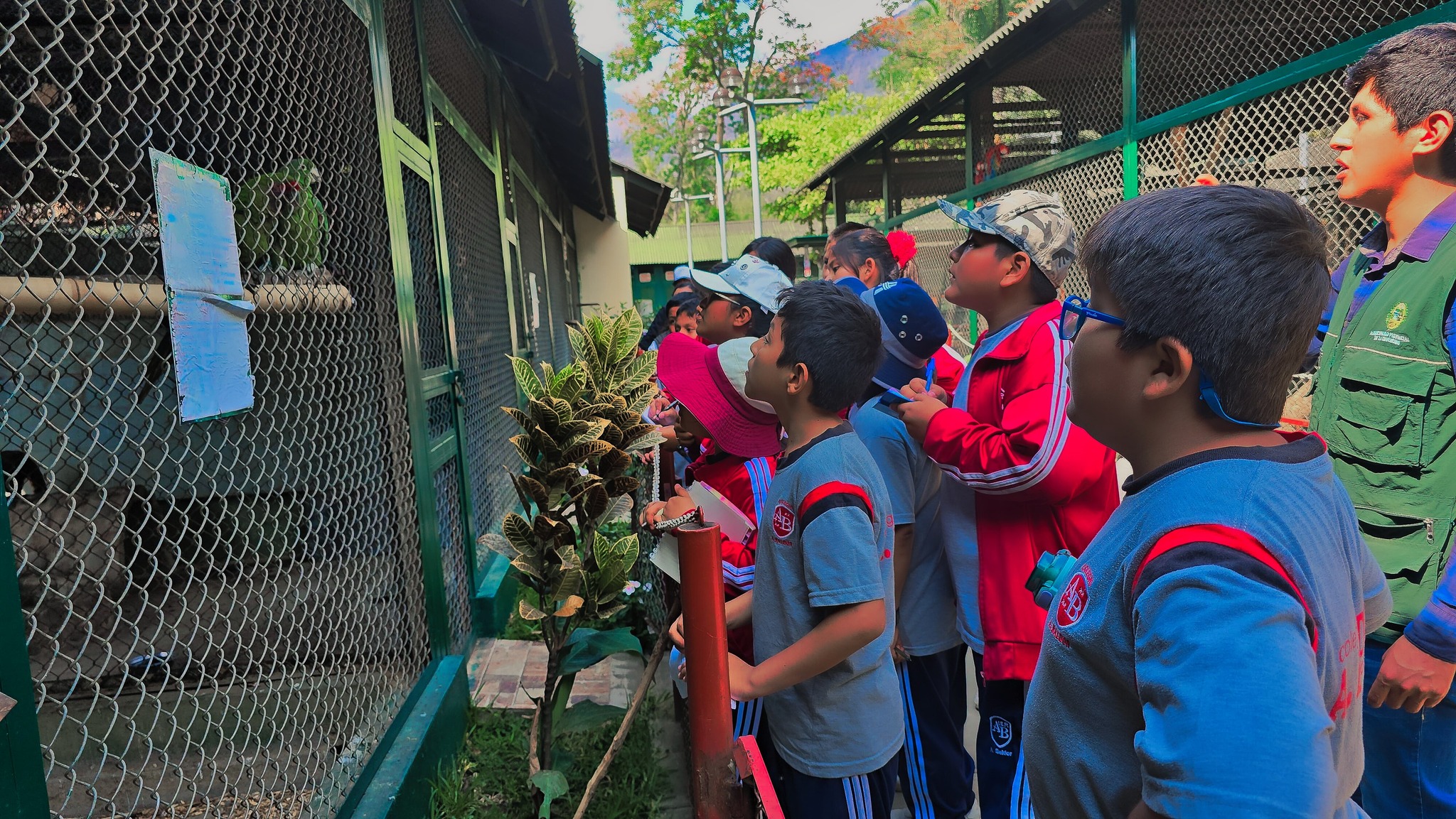 Vivero y zoológico de Sambaray la importancia de las áreas verdes para los estudiantes