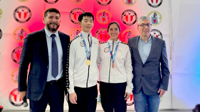 • Renzo Fukuda, integrante del Programa de Apoyo al Deportista (PAD) del IPD, logró presea dorada en la modalidad florete.