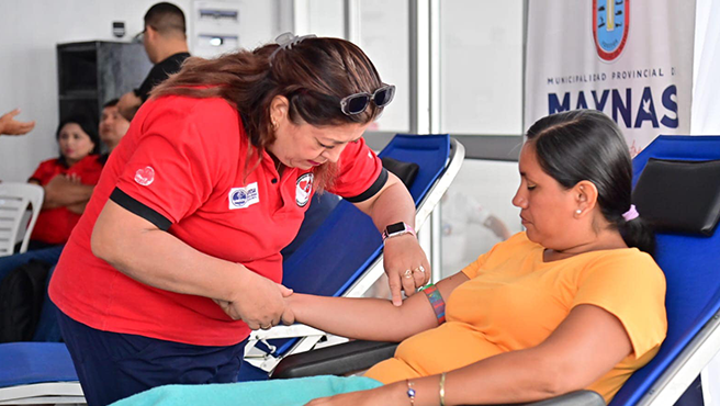 Municipalidad de Maynas se une a campaña de donación de sangre