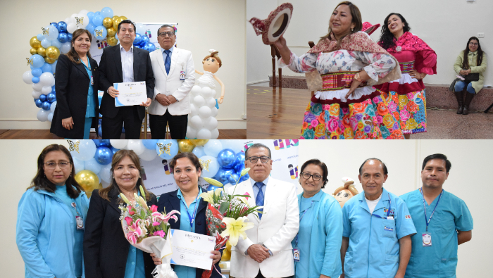 El director general, Dr. Carlos Urbano, destacó la labor de las enfermeras por su gran entrega y profesionalismo que ayudan en la recuperación de los pequeños pacientes.