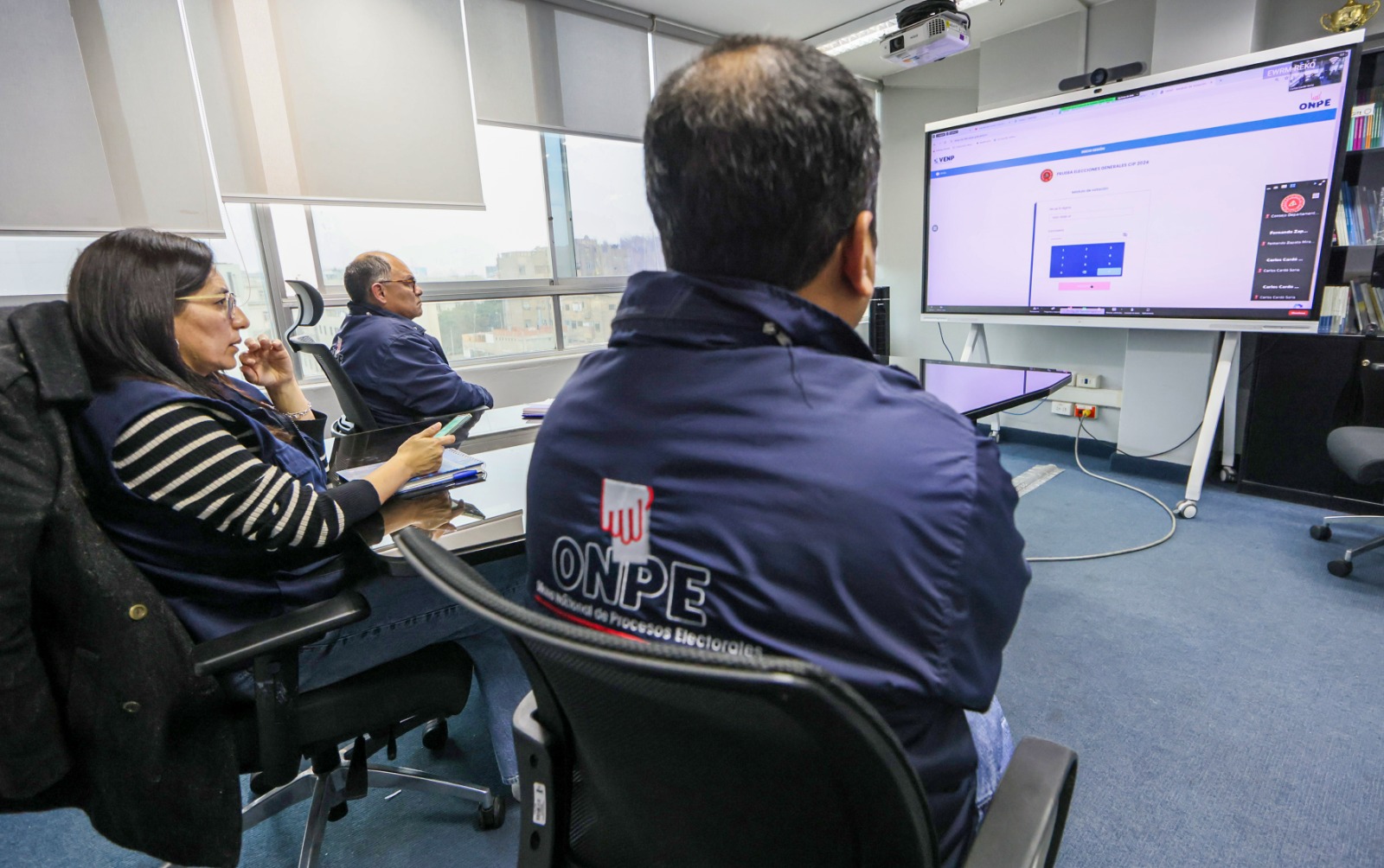 ONPE alista uso del Voto Electrónico No Presencial en comicios del Colegio de Ingenieros del Perú