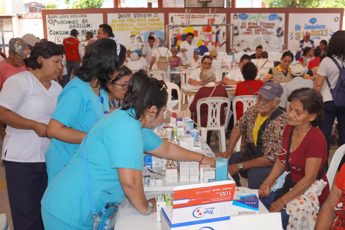 Lanzamiento del servicio de salud “Te Acompaño”, el cual está dirigido a las personas adultas mayores