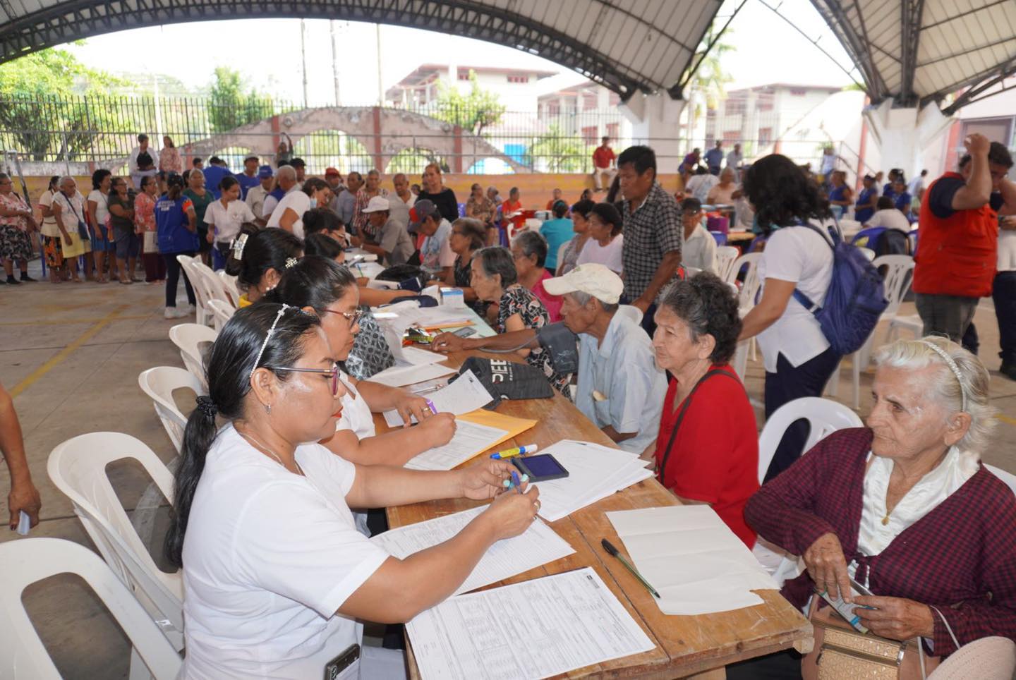 Lanzamiento del servicio de salud “Te Acompaño”, el cual está dirigido a las personas adultas mayores