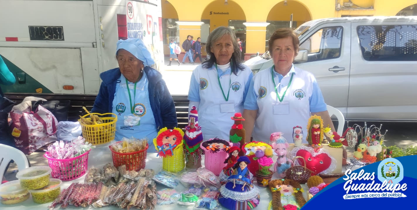 ADULTOS MAYORES DEL DISTRITO DE SALAS – GUADALUPE RESALTAN SU CREATIVIDAD Y EMPRENDIMIENTO EN LA PRIMERA FERIA REGIONAL DE ICA
