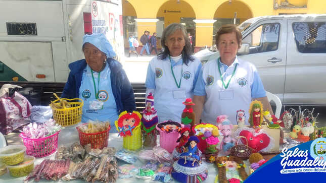 ADULTOS MAYORES DEL DISTRITO DE SALAS – GUADALUPE RESALTAN SU CREATIVIDAD Y EMPRENDIMIENTO EN LA PRIMERA FERIA REGIONAL DE ICA
