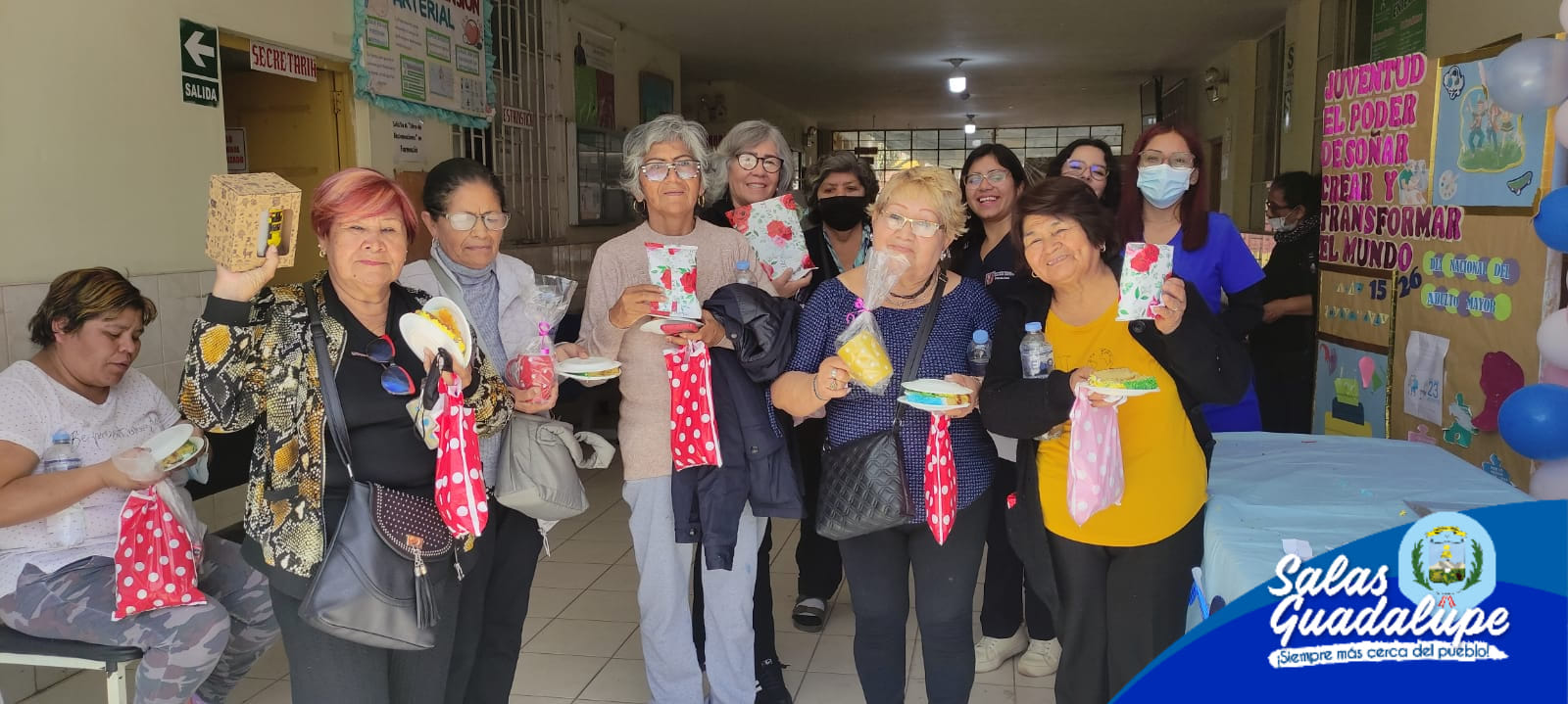 CENTRO DE SALUD DE GUADALUPE CELEBRA EL DÍA DEL ADULTO MAYOR CON ACTIVIDADES RECREATIVAS Y PREVENTIVAS