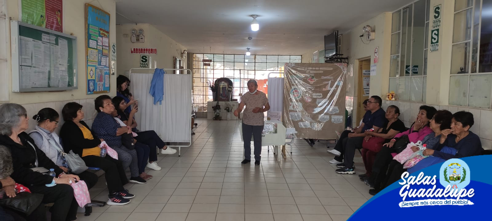 CENTRO DE SALUD DE GUADALUPE CELEBRA EL DÍA DEL ADULTO MAYOR CON ACTIVIDADES RECREATIVAS Y PREVENTIVAS