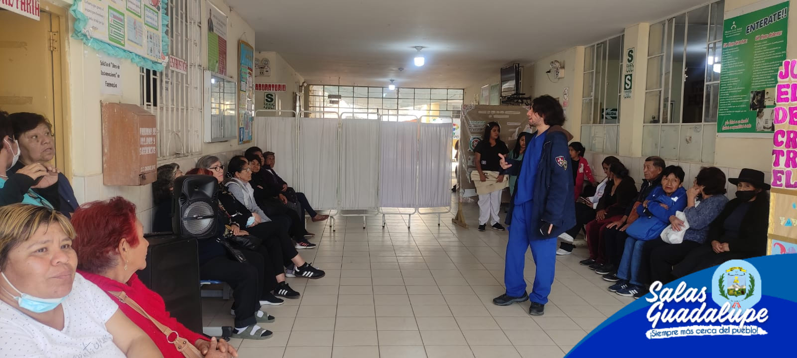 CENTRO DE SALUD DE GUADALUPE CELEBRA EL DÍA DEL ADULTO MAYOR CON ACTIVIDADES RECREATIVAS Y PREVENTIVAS