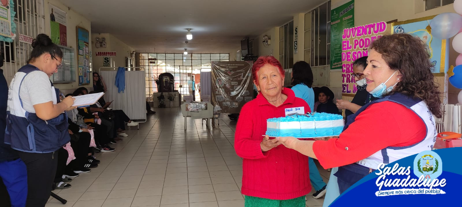 CENTRO DE SALUD DE GUADALUPE CELEBRA EL DÍA DEL ADULTO MAYOR CON ACTIVIDADES RECREATIVAS Y PREVENTIVAS