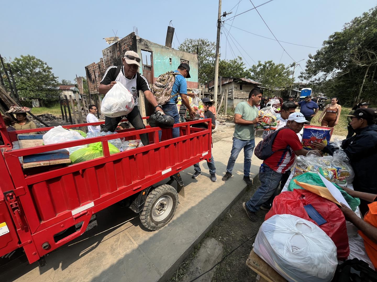 BelΓ©n y Punchana juntos en beneficio de las familias damnificadas por incendio en A.H Amistad
