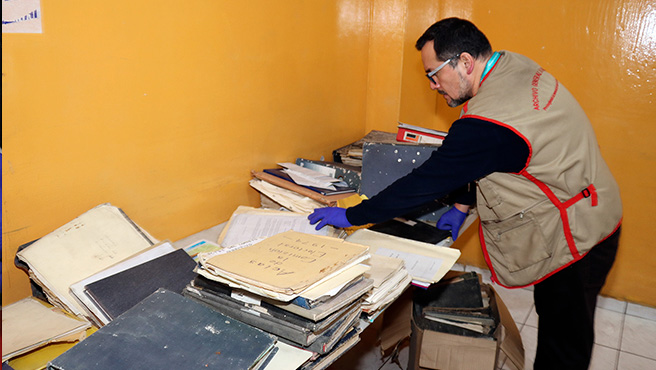 AGN visita archivos históricos del pueblo joven más antiguo de Lima en Chorrillos