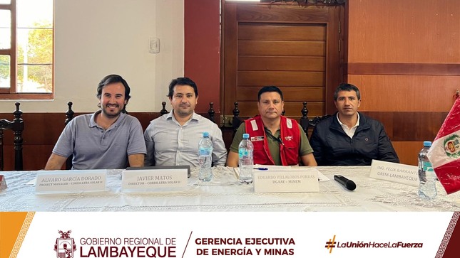 El Gobierno Regional de Lambayeque, a través de la Gerencia Ejecutiva de Energía y Minas asistió al taller participativo del proyecto: "Parque Eólico Vientos de Murrup de 202.5 MW y línea de transmisión 220KV" que se desarrolló en el auditorio de la Municipalidad de Mórrope, luego de haber presentado el Estudio de Impacto Ambiental Semidetallado del mencionado proyecto.