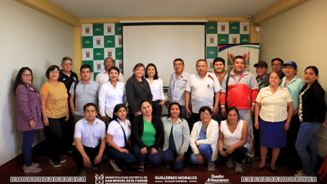 capacitación para promover los Biohuertos Escolares