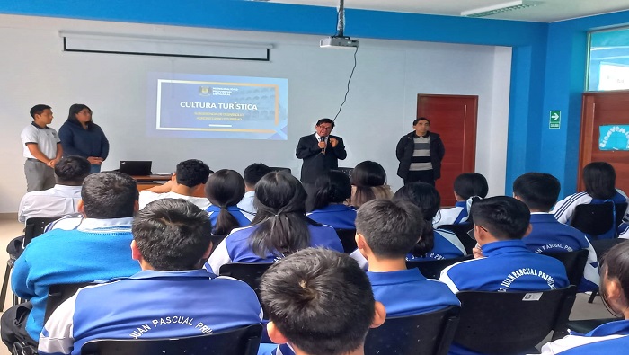 Municipalidad provincial de Huaral promueve la cultura turΓstica en estudiantes de Chancay