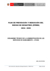 Vista preliminar de documento PLAN DE PREVENCIÓN Y REDUCCIÓN DEL RIESGO DE DESASTRES 2024-2030