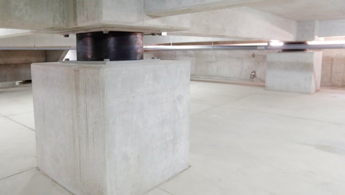 Avanzan las obras del Hospital El Progreso con instalación de aisladores sísmicos