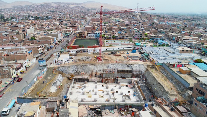 Avanzan las obras del Hospital El Progreso con instalación de aisladores sísmicos