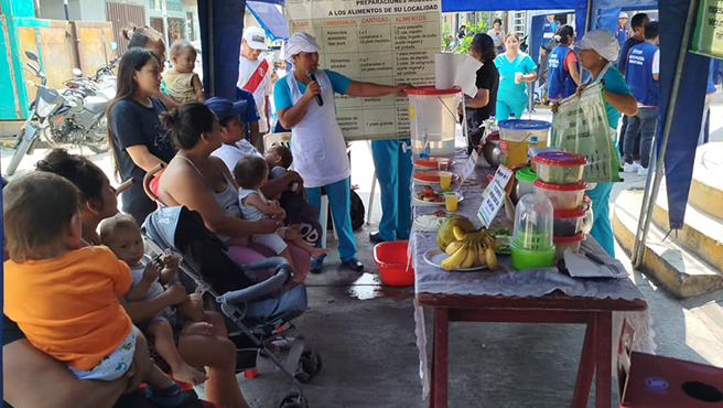 Campaña integral beneficia a población vulnerable en Iquitos