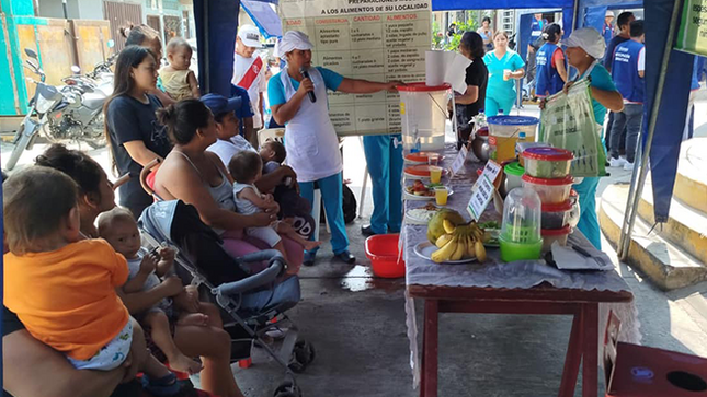 Campaña integral beneficia a población vulnerable en Iquitos