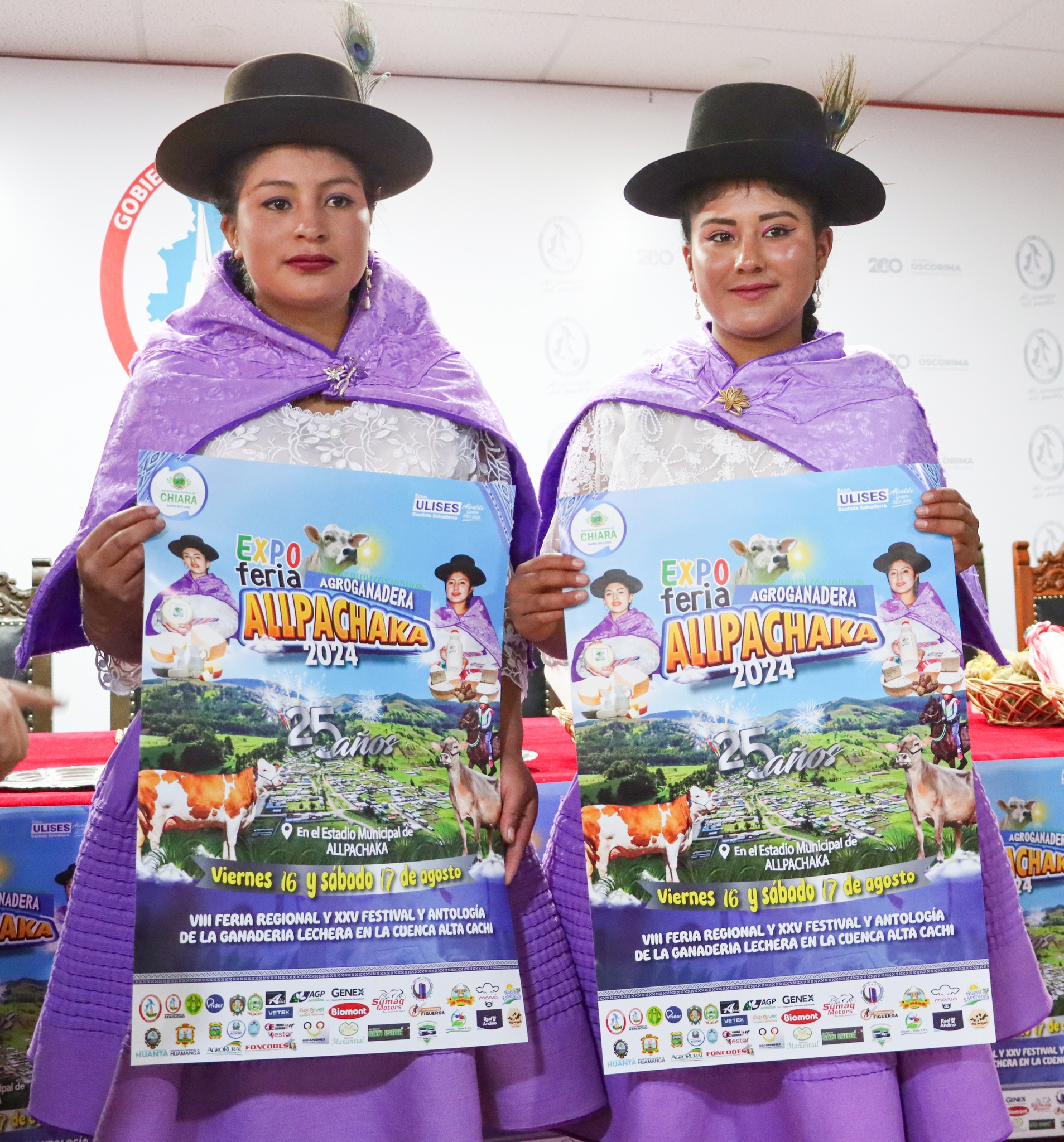 Oficializan lanzamiento de Expoferia Agroganadera Allpachaka 2024 