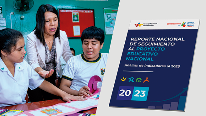Reporte Nacional de Seguimiento al Proyecto Educativo Nacional revela desafíos para el logro de una ciudadanía plena